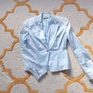 Blue Tahari Fitted Blazer